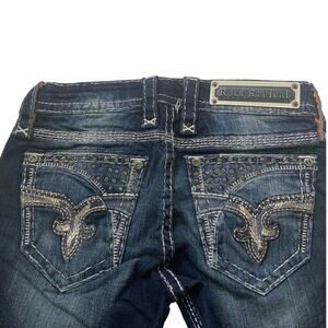 Rock Revival Jeans Women's Size 26 Henna Embellished Rhinestone Skinny Denim NWT